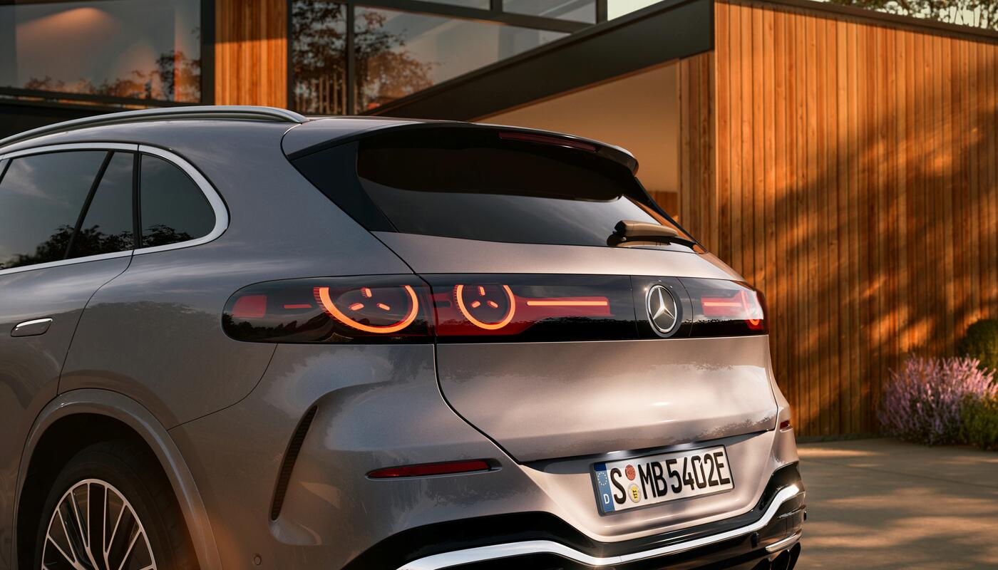 Der Mercedes-Benz GLC mit EQ-Technologie_Das Heck