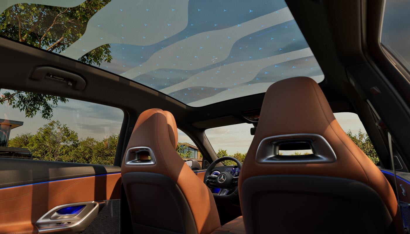 Der Mercedes-Benz GLC mit EQ-Technologie_Panoramadach