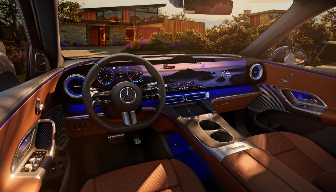 Der Mercedes-Benz GLC mit EQ-Technologie_Fahrercockpit