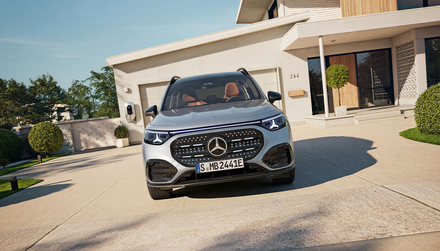 Mercedes-Benz GLB mit EQ-Technologie_Frontansicht
