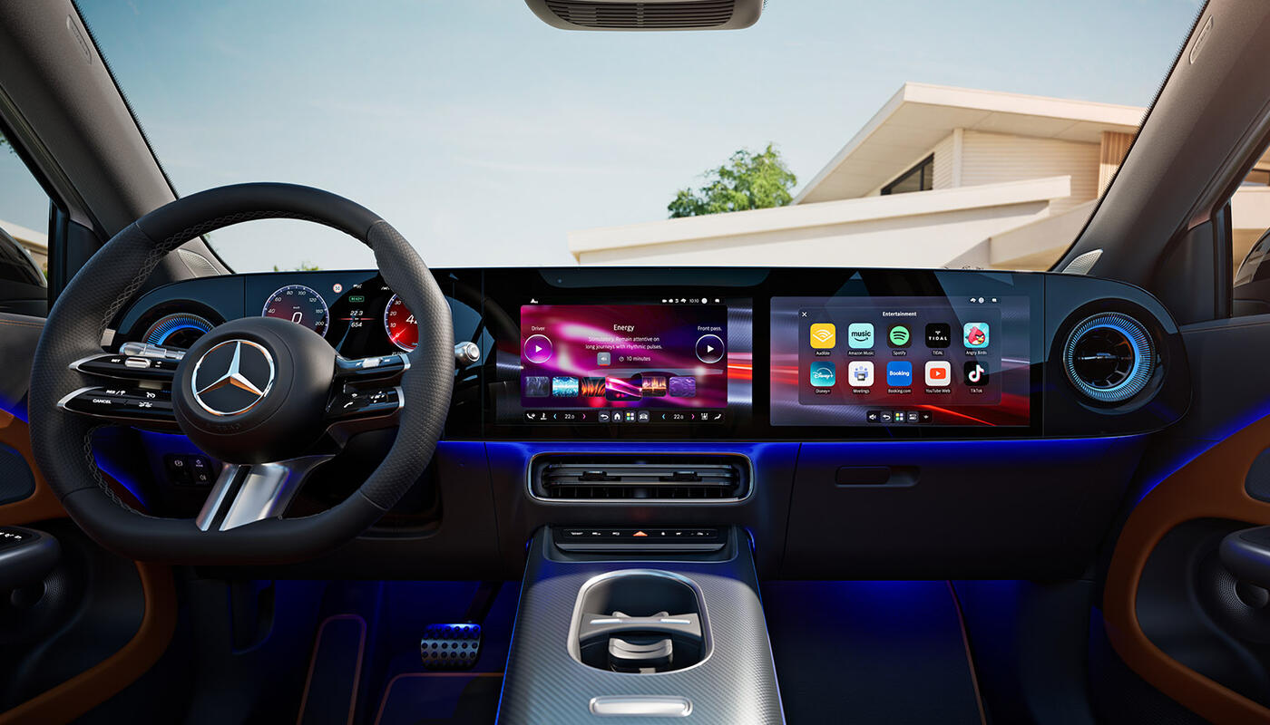 Mercedes-Benz GLB mit EQ-Technologie_Fahrercockpit