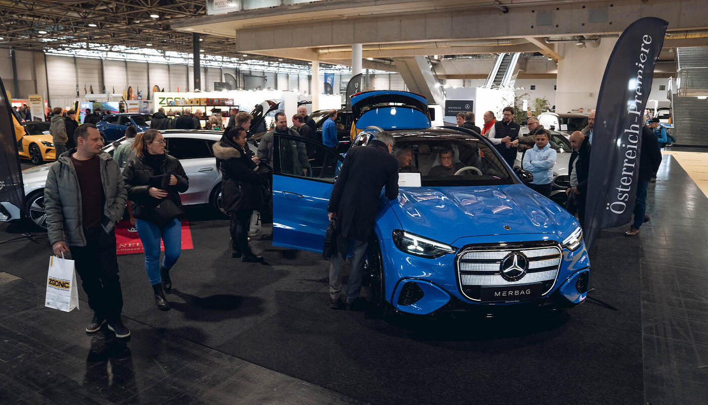 Vienna Drive: Publikumsmagnet - der GLC mit EQ-Technologie