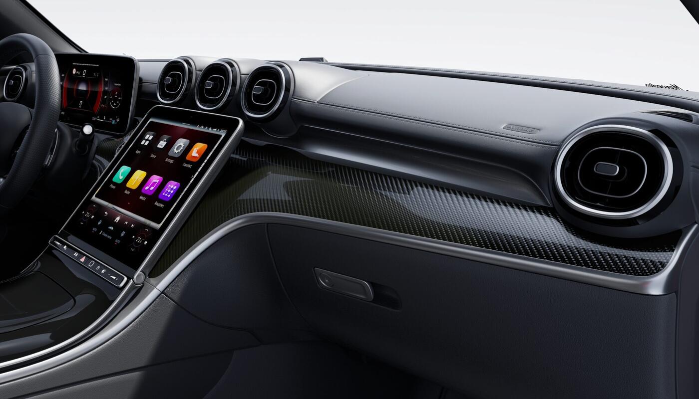 CLE Cabriolet_Front mit Display