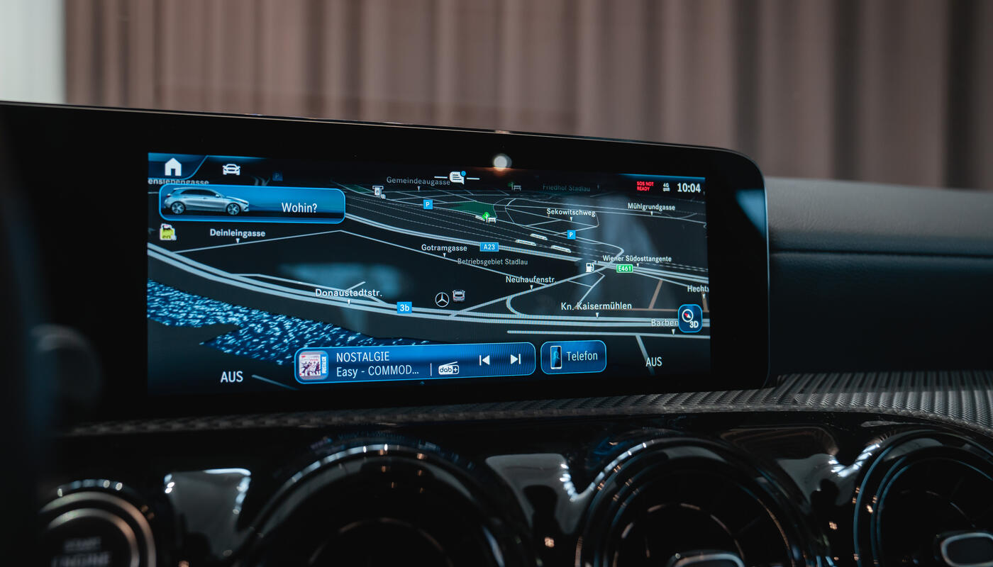 Mercedes-Benz A 180 Kompaktlimousine _Display