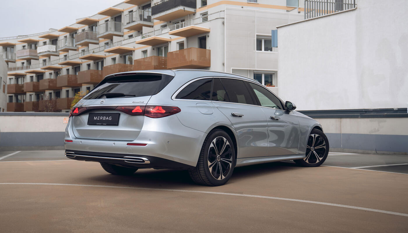 E-Klasse 300 de 4MATIC T-Modell_Heckansicht