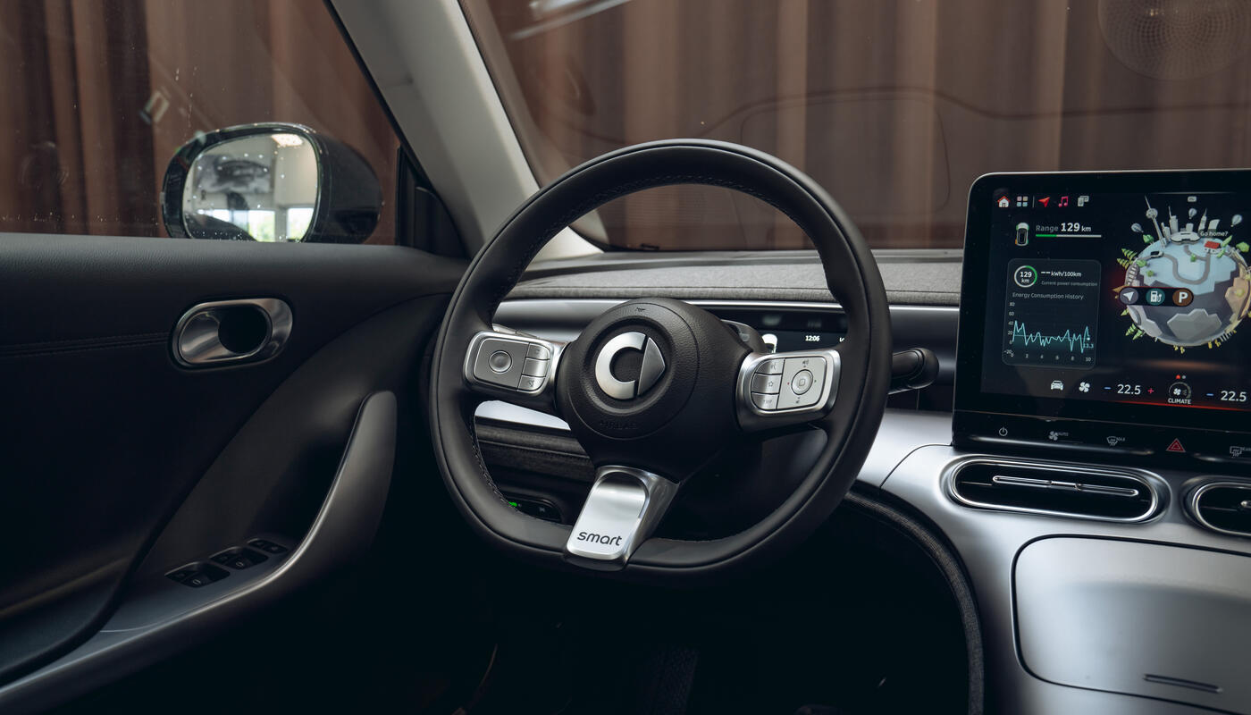 smart der Woche: smart #1 Pure+_Lenkrad