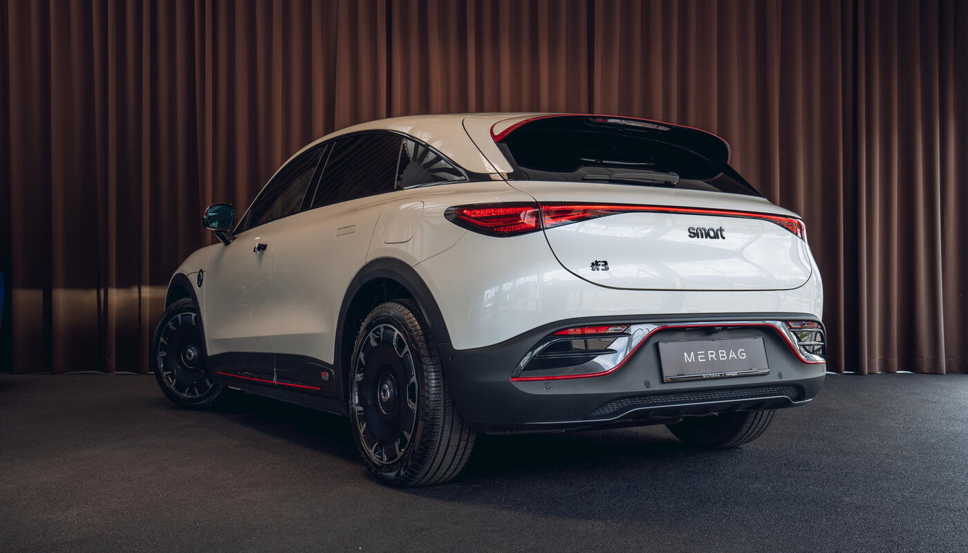 smart der Woche: smart #3 Anniversary Edition_Heckansicht
