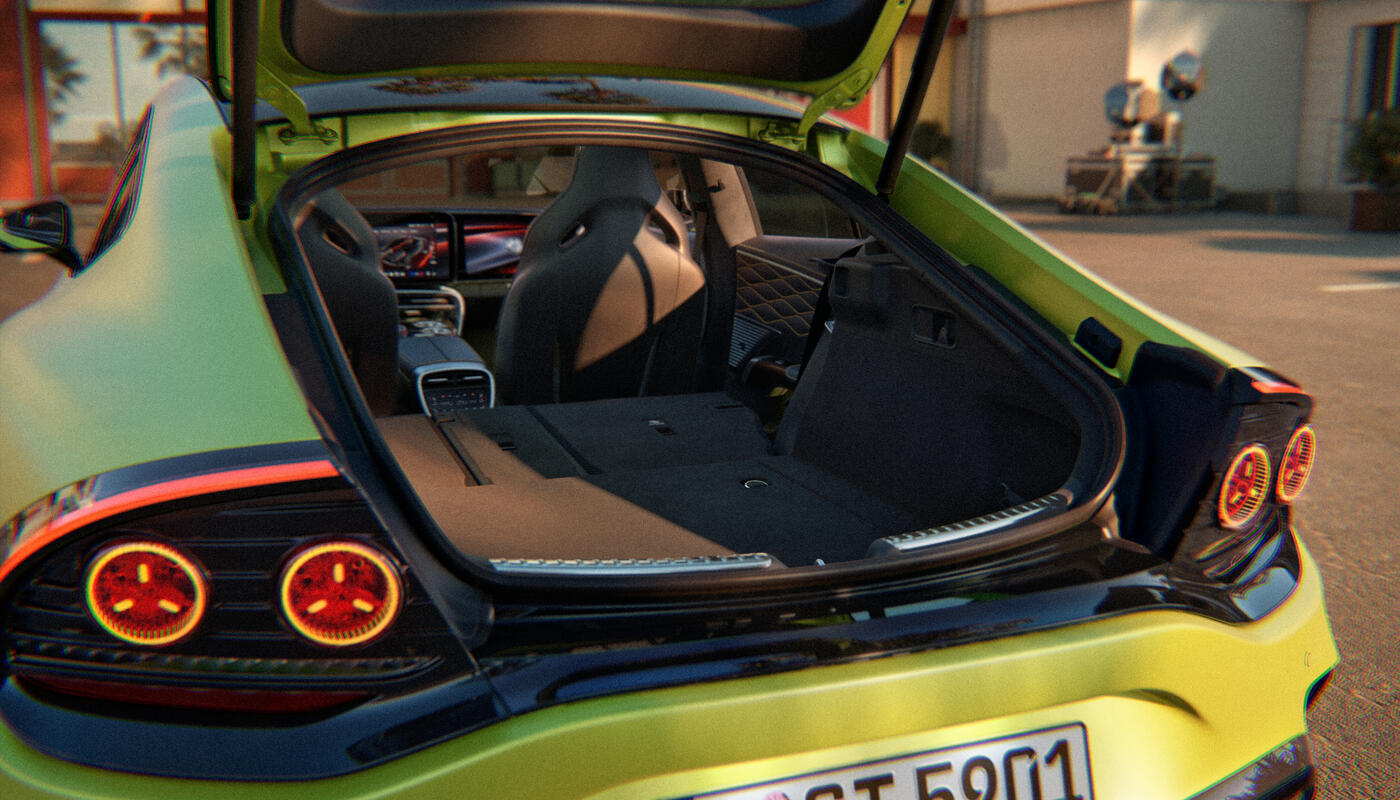 Mercedes-AMG GT 4-Türer Coupé_Kofferraum
