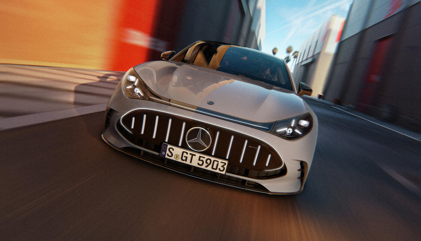 Mercedes-AMG GT 4-Türer Coupé_Frontansicht