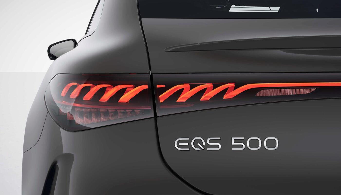 Mercedes-Benz EQS_Heckansicht Rücklicht