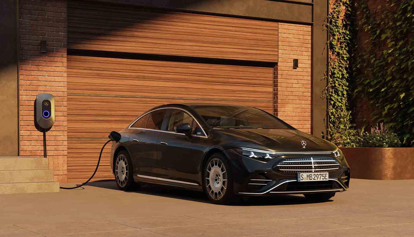 Mercedes-Benz EQS_beim Laden