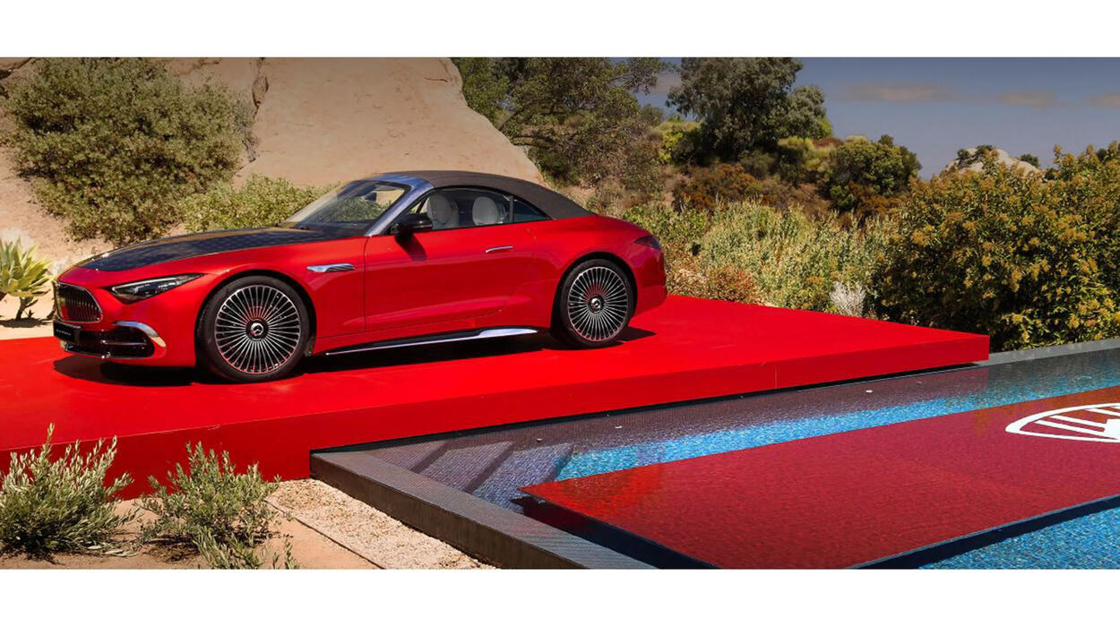 Mercedes-Maybach SL 680 verfügbar ab Frühjahr 2025.