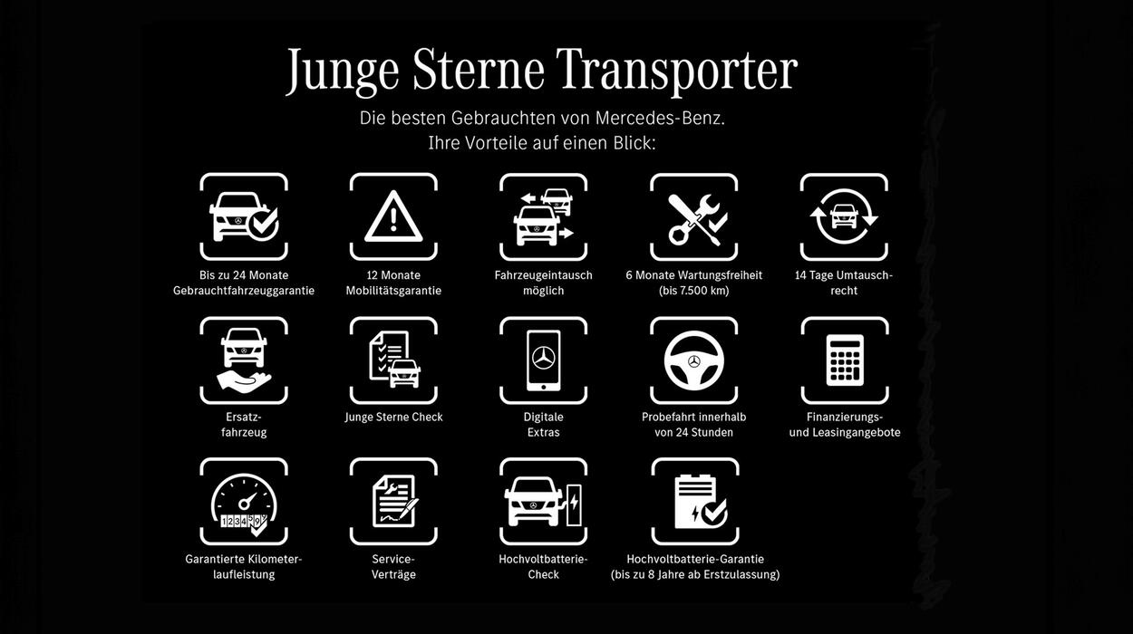 Junge Sterne Transporter Vorteile