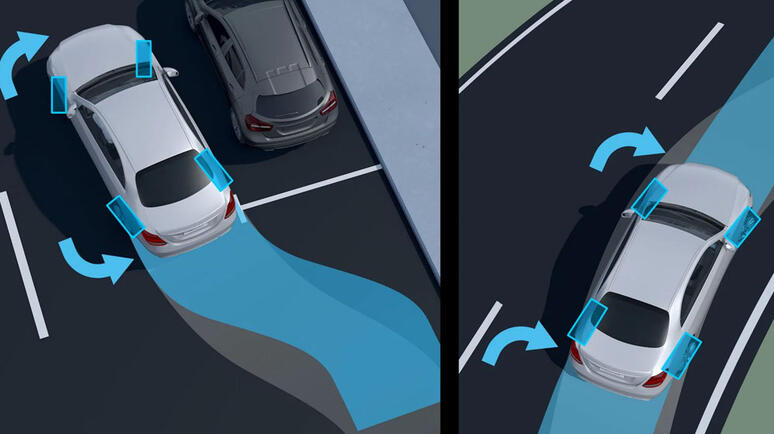 EQS Hinterachslenkung