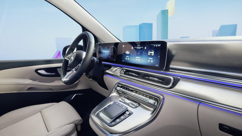 V-Klasse Fahrercockpit