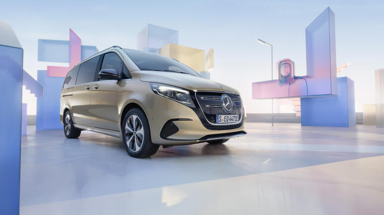 Electric Intelligence wird beim EQV groß geschrieben.