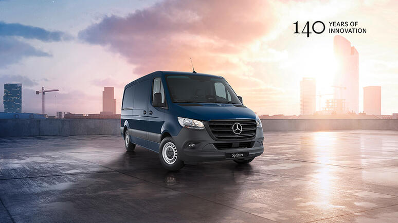 Der Sprinter jetzt auch als neue 3,0-t-Variante erhältlich.