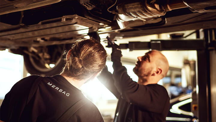 Merbag Personalanzeige  Werkstattmitarbeiter