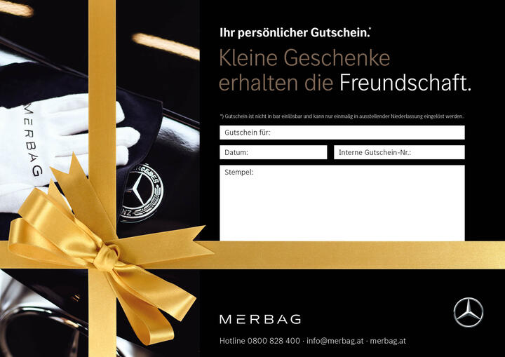 der Wertgutschein von Merbag