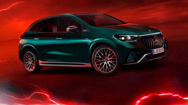 Die AMG Variante des EQE SUV