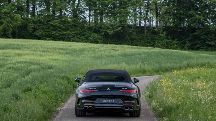 Mercedes-Benz im Grünen