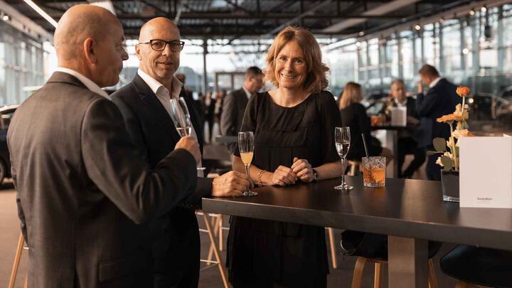 150 geladene Gäste besuchten die Neueröffnung des Merbag Standorts Donaustadt