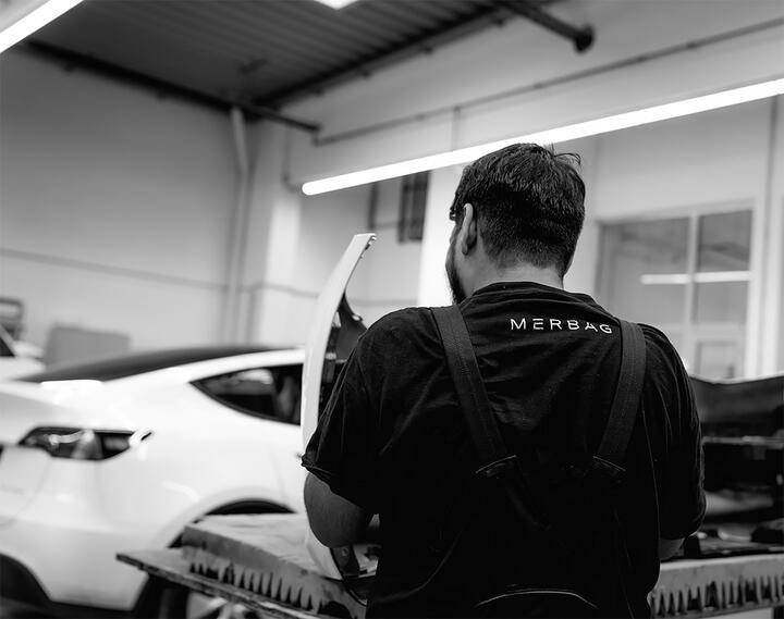 Tesla Werkstatt Wien Merbag.at