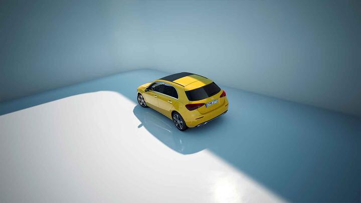 Mercedes-Benz A-Klasse Kompaktlimousine Heckansicht