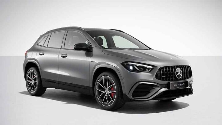 Der AMG GLA: Unverkennbar ein Teil der AMG Performance Familie