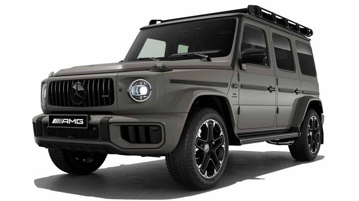 Freigestellt: die neue AMG G-Klasse ist bereit für Sie