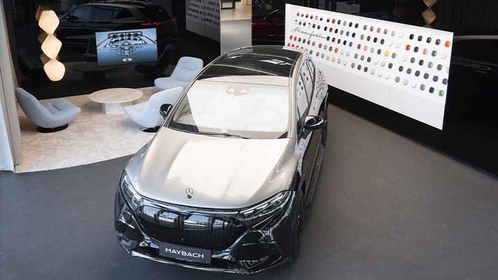 Eröffnung der Maybach-Lounge_individuell und einzigartig