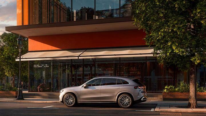 Exterieur des neuen GLC mit EQ-Technologie