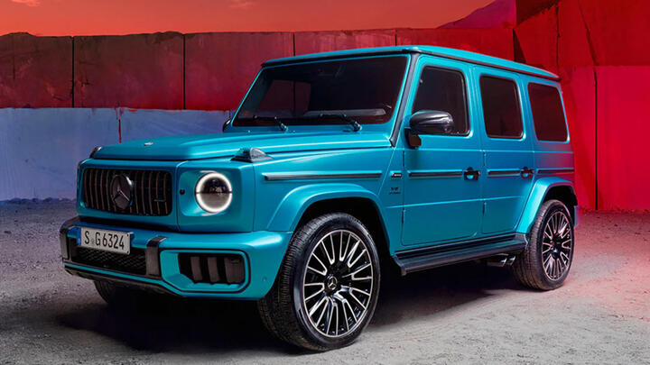 Mercedes-AMG G 63 auf der Vienna Drive zu entdecken