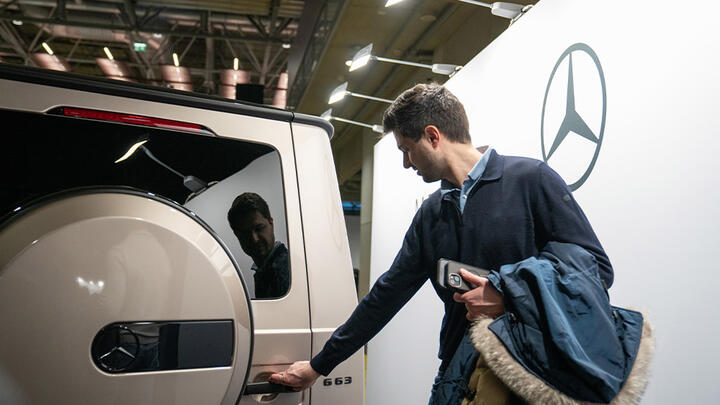 Vienna Drive_G-Klasse ausgestellt