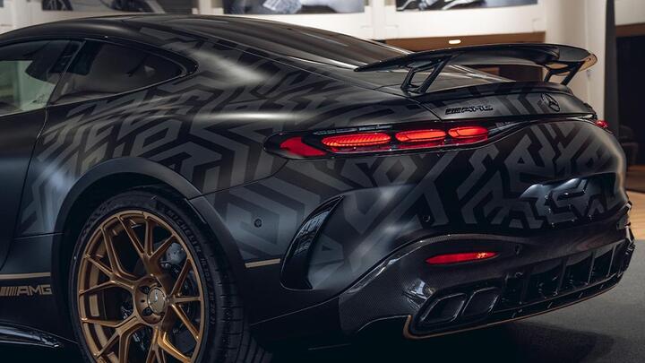 VERKAUFT_ Der AMG GT APXX bekannt aus F1_Heckansicht