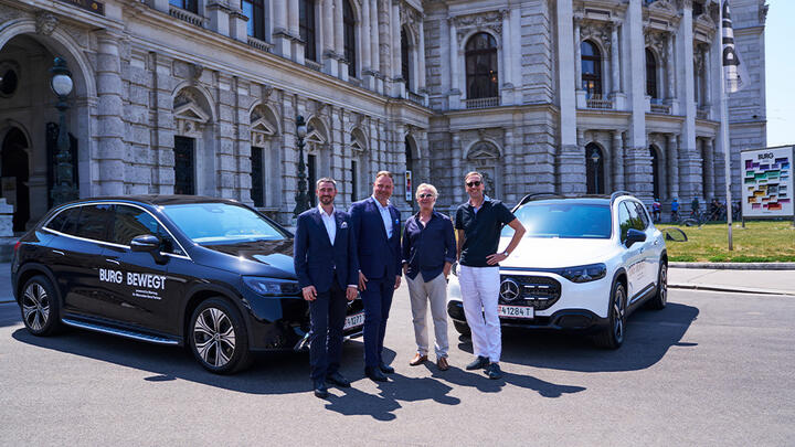 BURG, Mercedes-Benz Österreich und Merbag verlängern die erfolgreiche Partnerschaft