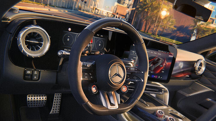 Neuwagen_AMG GT 4 Türer_Lenkrad