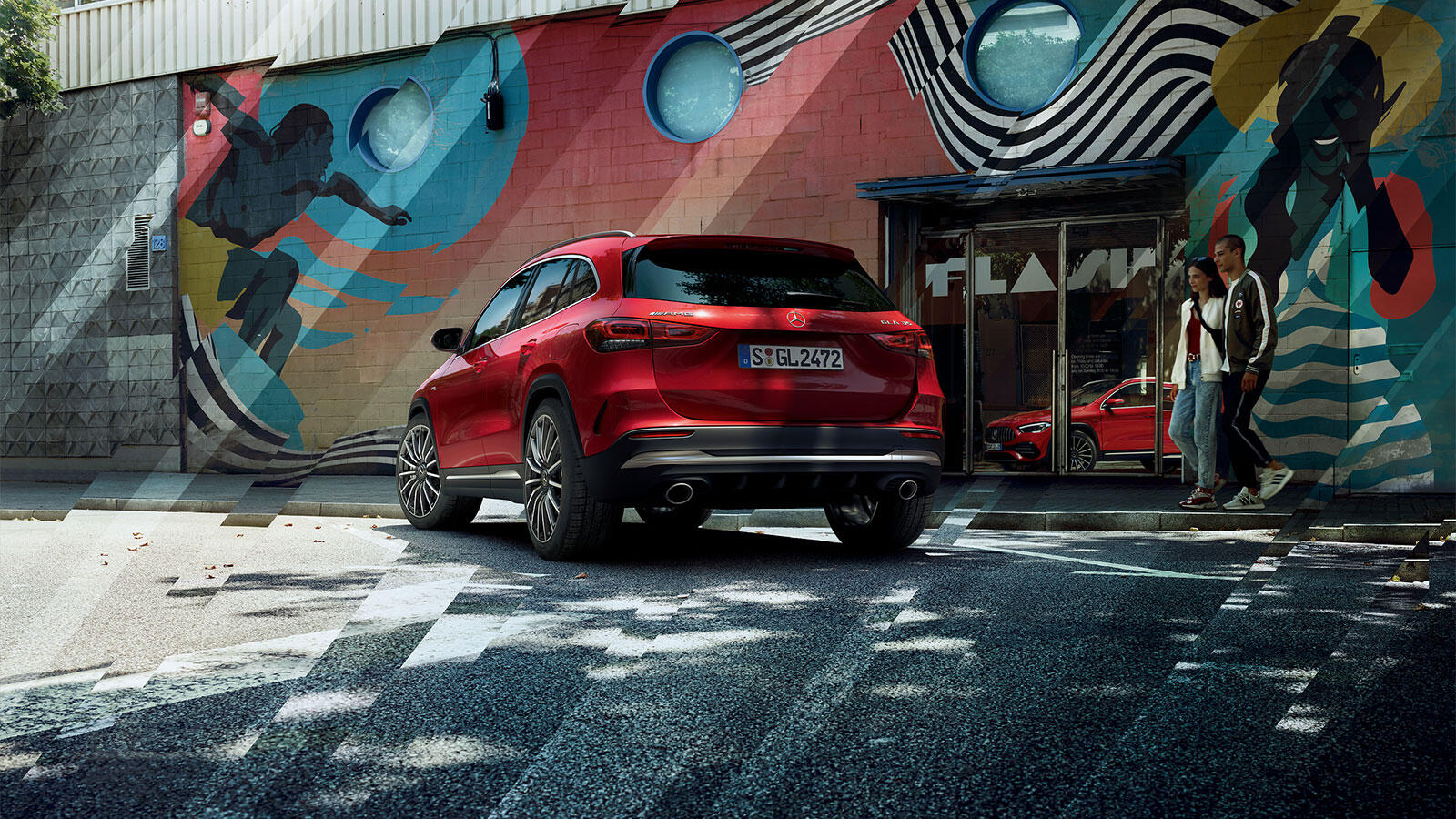 Mercedes-AMG GLA 45 Heck