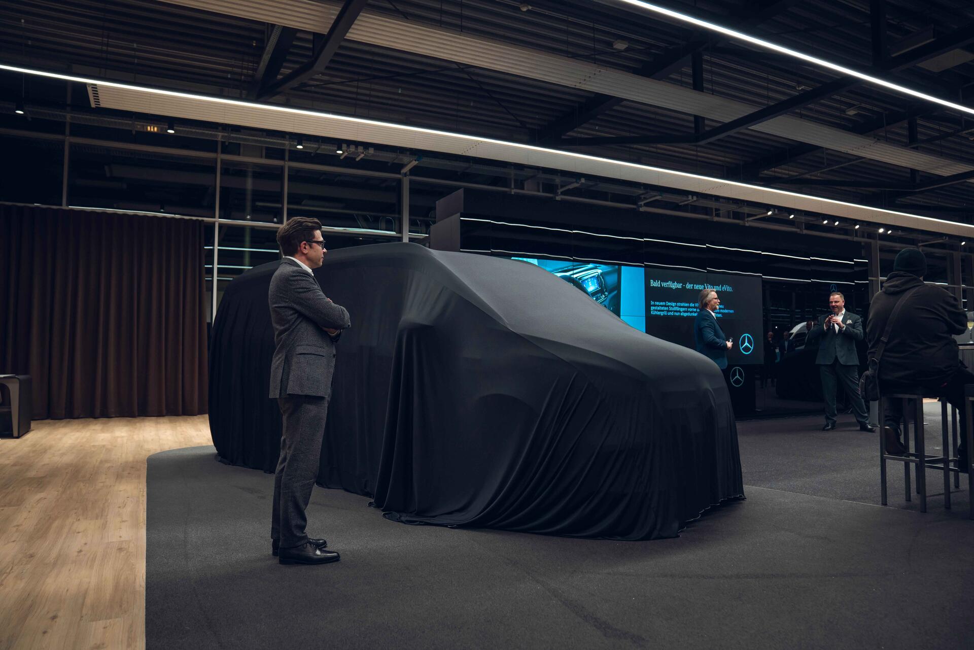 Sneak Preview die neue  V-Klasse