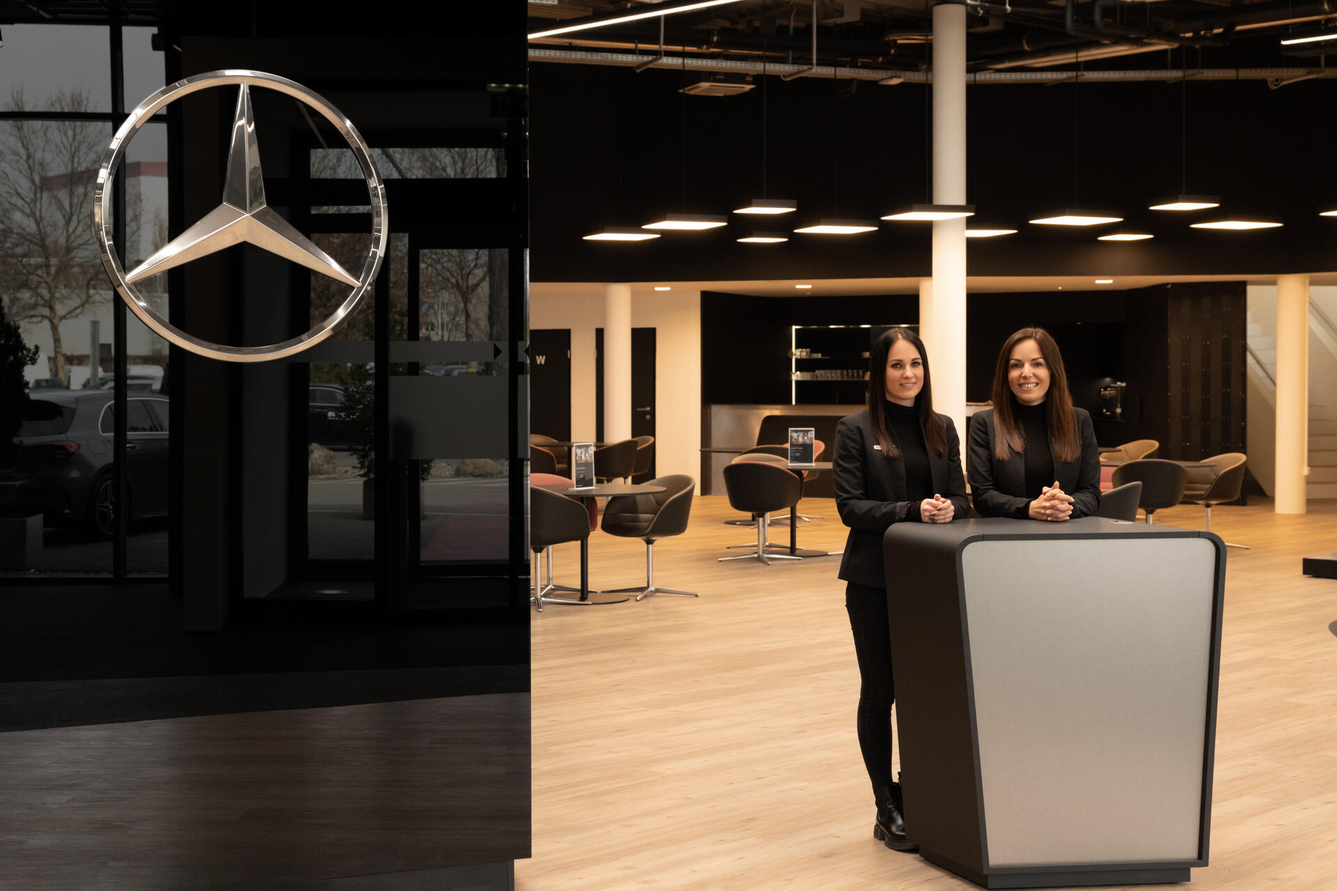 Empfangsbereich Merbag Donaustadt