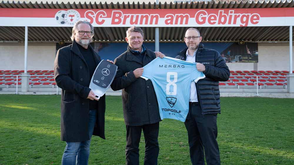 Merbag Brunn und SC Brunn: Gemeinsam für den Sport