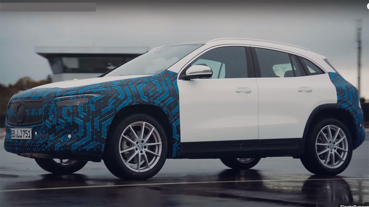 Der Mercedes-AMG EQA steht in den Startlöchern