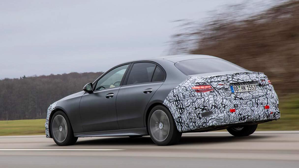 Die neue C-Klasse Generation ist durchgängig elektrifiziert