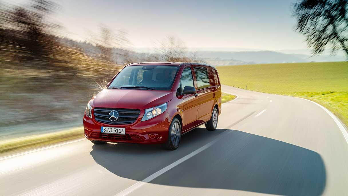 Große Variantenvielfalt und Nutzlast sowie modernste Motorisierungen im Mercedes Vito